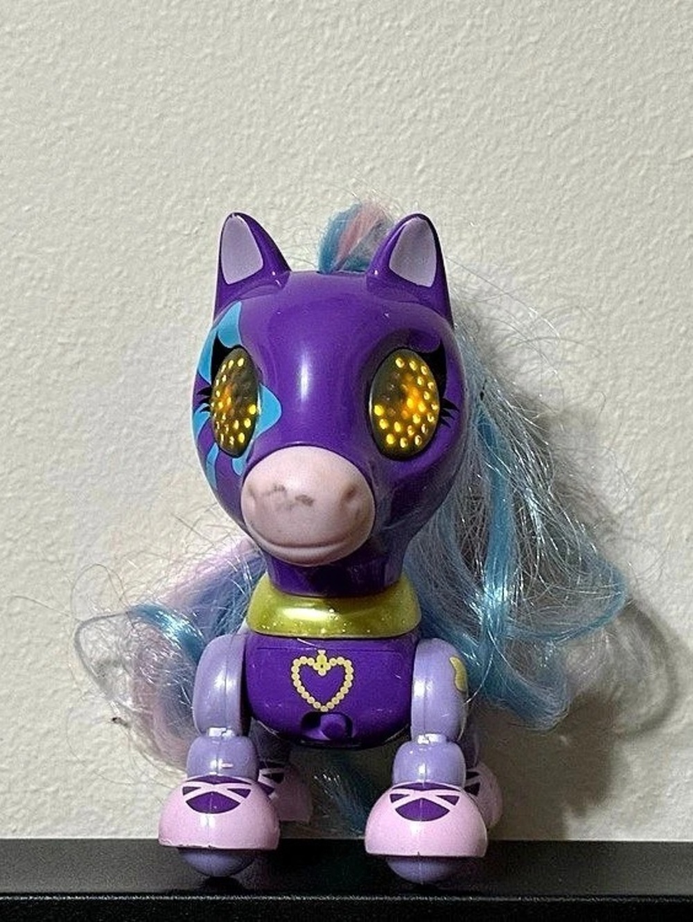 Spin Master Zoomer Show Pony Purple Interactive Toy Pony